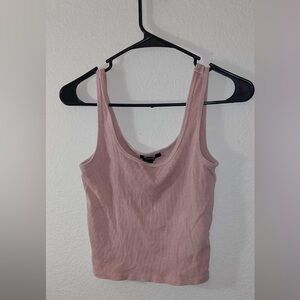 Forever 21 Women's Rose Pink Tank Top